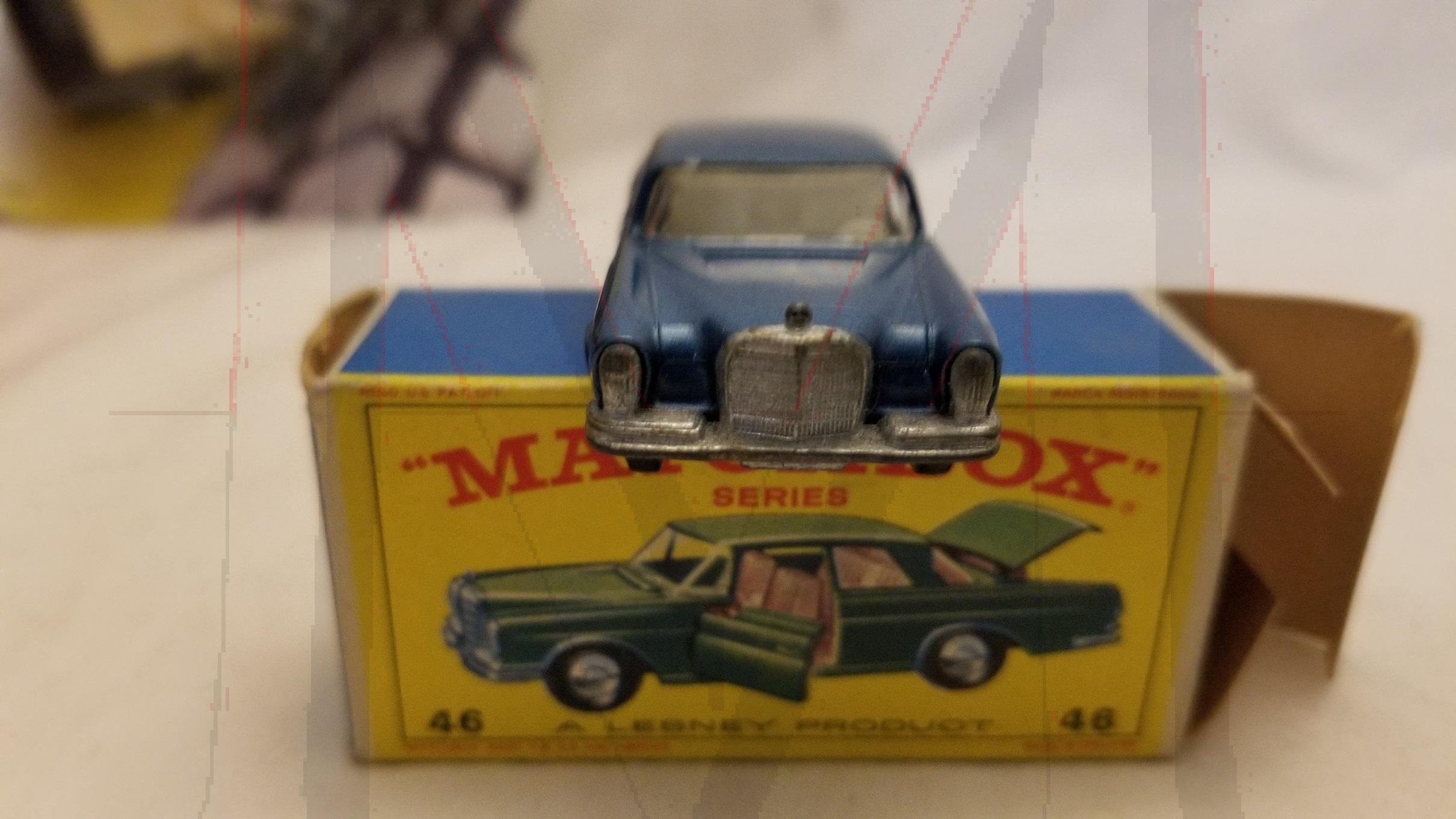 MATCHBOX 46 MERCEDES BENZ 300SE COUPE