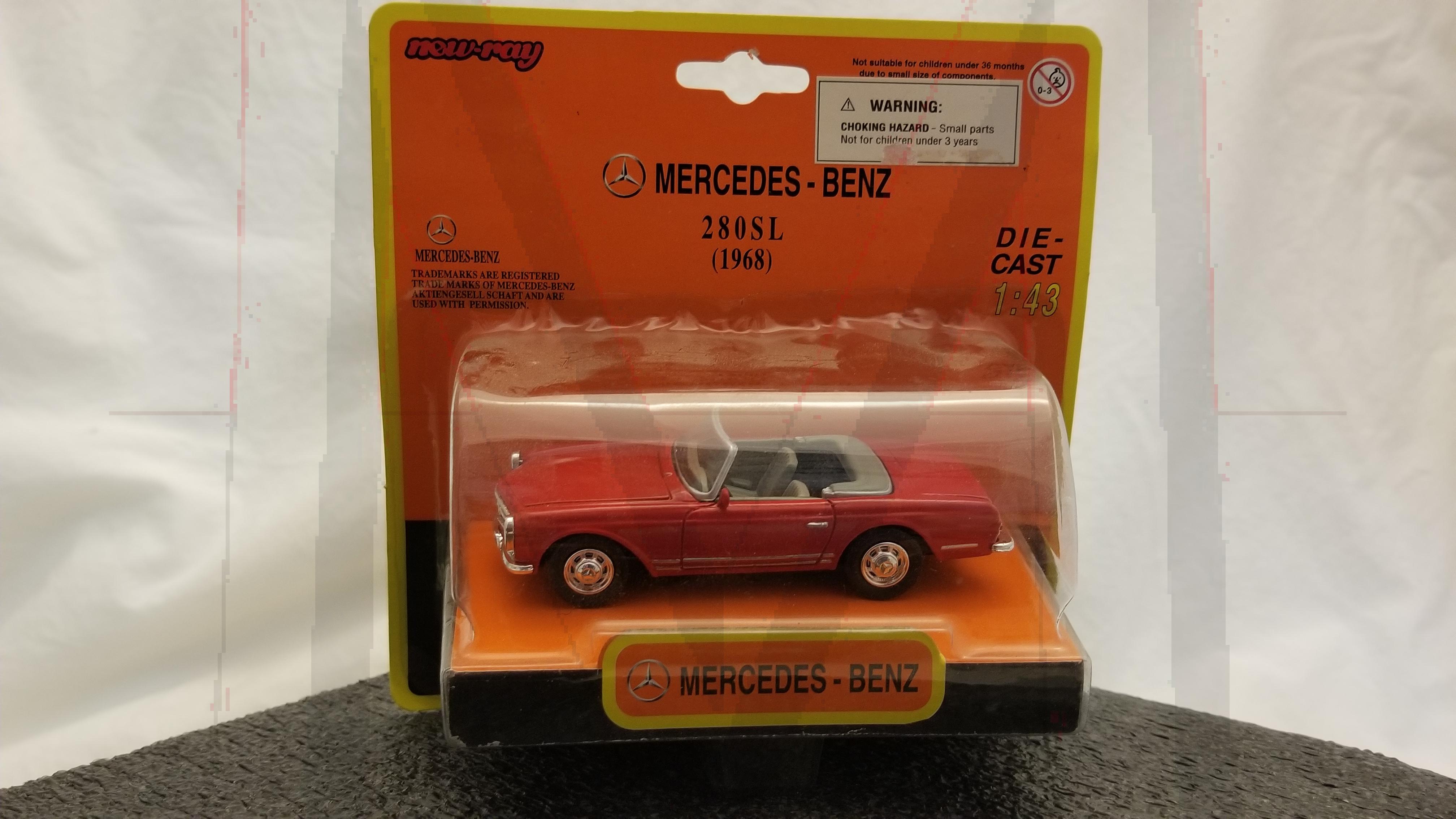 1968 MERCEDES BENZ RED 280SL