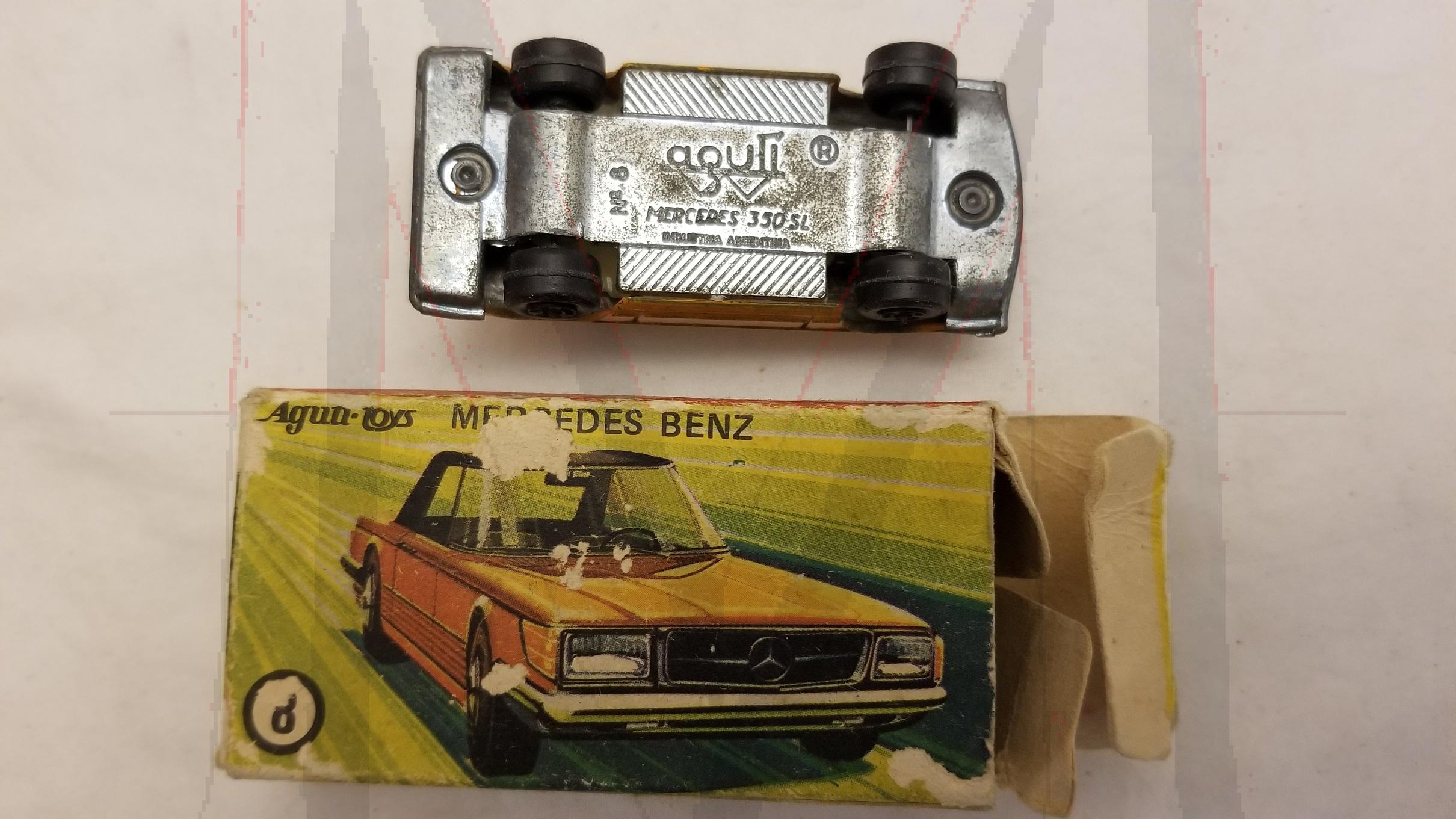 AGUTI TOYS NO 8 MERCEDES BENZ 350SL