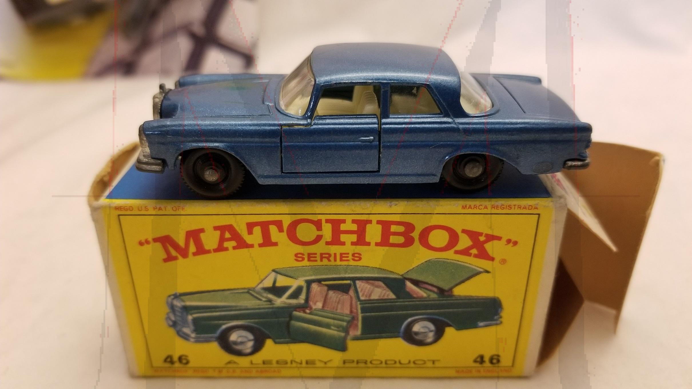 MATCHBOX 46 MERCEDES BENZ 300SE COUPE